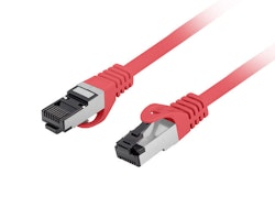 PATCHKABEL CAT.8.1 S/FTP LSZH CU 2M RÖD FLUKE PASSERADE LANBERG