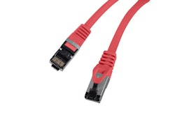 PATCHKABEL CAT.8.1 S/FTP LSZH CU 2M RÖD FLUKE PASSERADE LANBERG