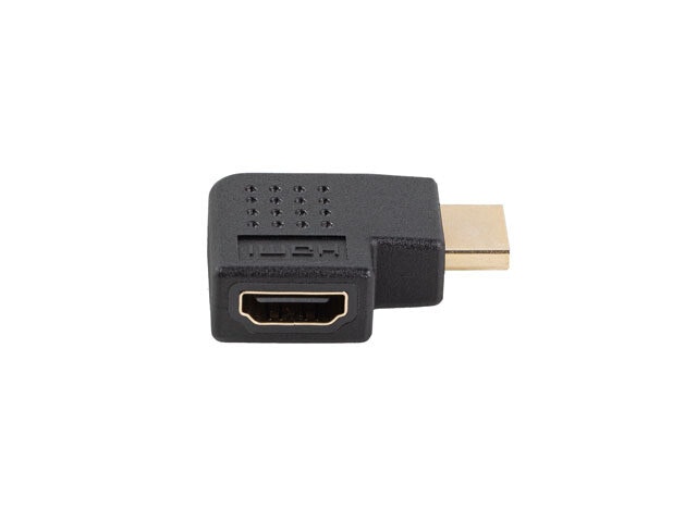 undefinedHDMI(M)->HDMI(F) ADAPTER 4K VINKLAD HÖGER SVART LANBERGundefined