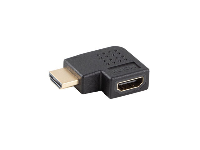 undefinedHDMI(M)->HDMI(F) ADAPTER 4K VINKLAD VÄNSTER SVART LANBERGundefined
