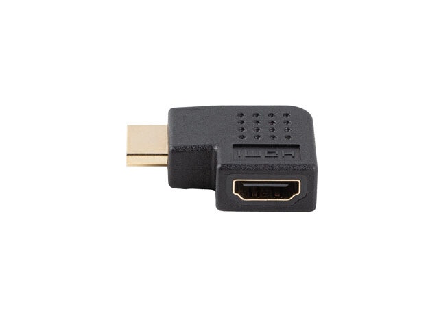 undefinedHDMI(M)->HDMI(F) ADAPTER 4K VINKLAD VÄNSTER SVART LANBERGundefined