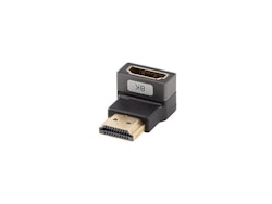 undefinedHDMI(M)->HDMI(F) ADAPTER 8K VINKLAD NEDÅT ALUMINIUM SILVER LANBERGundefined