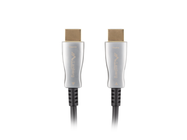 HDMI M/M V2.0 KABEL 10M OPTISK SVART AOC LANBERG