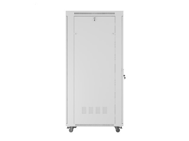 RACKSKÅP 19" FRISTÅENDE 42U/800X1000 (FLAT PACK) MED GLASDÖRR LCD GRÅ LANBERG V2