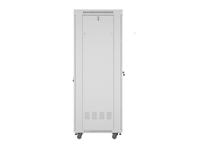 RACKSKÅP 19" FRISTÅENDE 42U/600X800 (FLAT PACK) MED GLASDÖRR LCD GRÅ LANBERG V2