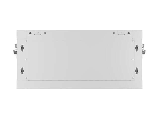 INSTALLATIONSRACK 19" 4U 600X450 GRÅ PERFORERAD DÖRR LANBERG (FLAT PACK)