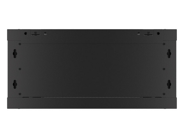 RACKSKÅP 19" VÄGGMONTERAT 4U/600X600 (FLAT PACK) V2 SVART LANBERG