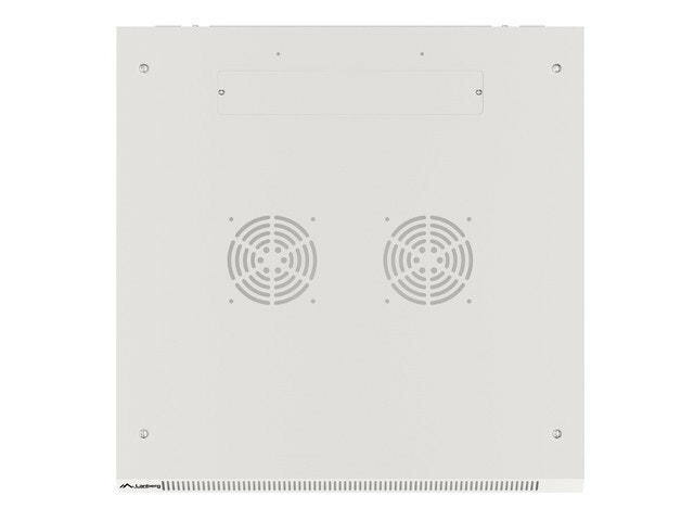 RACKSKÅP 19" VÄGGMONTERAT 4U/600X600 (FLAT PACK) V2 GRÅ LANBERG