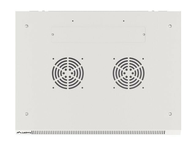 RACKSKÅP 19" VÄGGMONTERAT 6U/600X450 (FLAT PACK) V2 GRÅ LANBERG