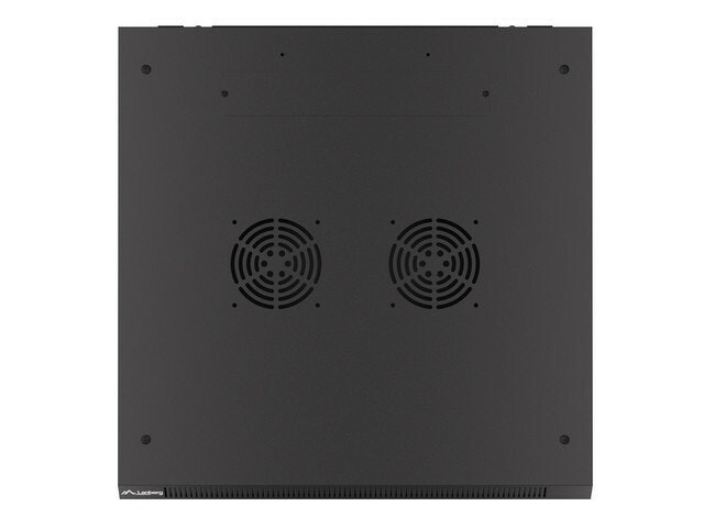 RACKSKÅP 19" VÄGGMONTERAT 6U/600X600 (FLAT PACK) SVART LANBERG V2
