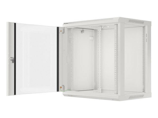 RACKSKÅP 19" VÄGGMONTERAT 12U/600X450 (FLAT PACK) GRÅ LANBERG V2