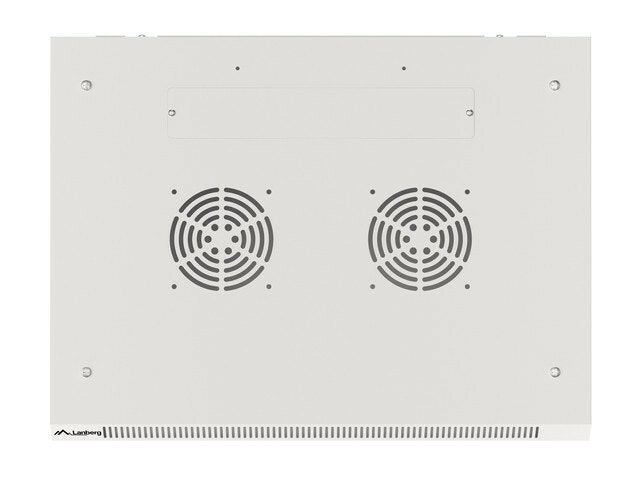 RACKSKÅP 19" VÄGGMONTERAT 12U/600X450 (FLAT PACK) GRÅ LANBERG V2