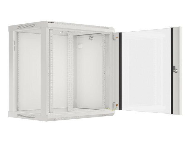 RACKSKÅP 19" VÄGGMONTERAT 12U/600X450 (FLAT PACK) GRÅ LANBERG V2