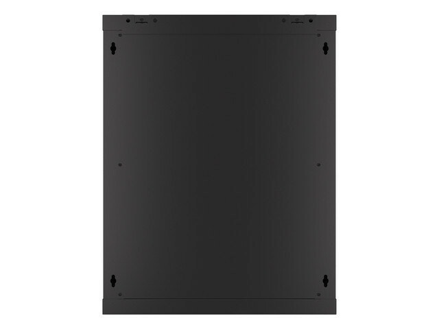 RACKSKÅP 19" VÄGGMONTERAT 15U/600X450 (FLAT PACK) MED GLASDÖRR SVART LANBERG V2