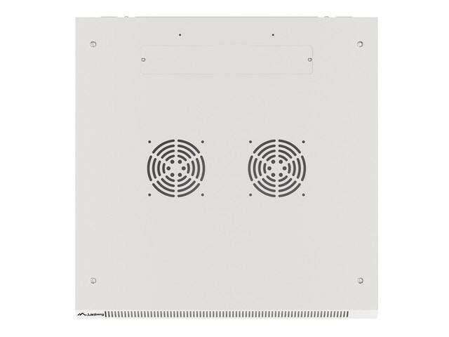 RACKSKÅP 19" VÄGGMONTERAT 12U/600X600 (FLAT PACK) V2 GRÅ LANBERG
