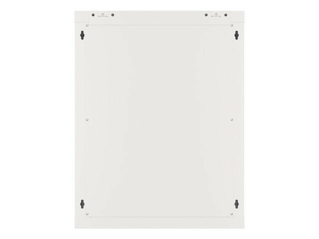 RACKSKÅP 19" VÄGGMONTERAT 15U/600X450 (FLAT PACK) MED GLASDÖRR GRÅ LANBERG V2