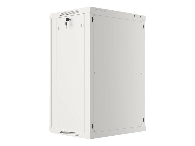 RACKSKÅP 19" VÄGGMONTERAT 18U/600X450 (FLAT PACK) GRÅ LANBERG V2
