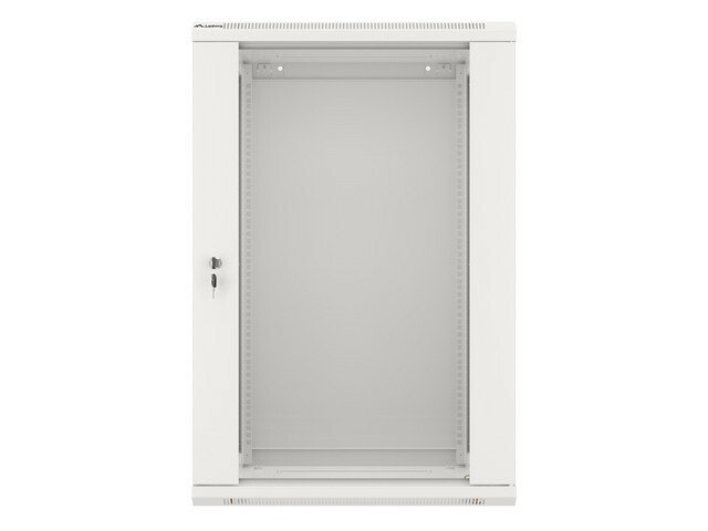 RACKSKÅP 19" VÄGGMONTERAT 18U/600X450 (FLAT PACK) GRÅ LANBERG V2