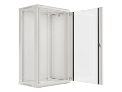 RACKSKÅP 19" VÄGGMONTERAT 22U/600X450 (FLAT PACK) GRÅ LANBERG V2