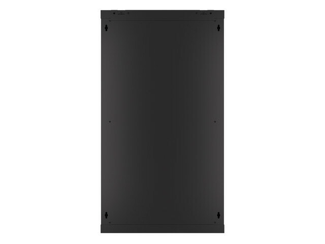 RACKSKÅP 19" VÄGGMONTERAT 22U/600X450 (FLAT PACK) MED GLASDÖRR SVART LANBERG V2