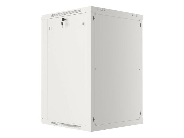 RACKSKÅP 19" VÄGGMONTERAT 18U/600X600 (FLAT PACK) GRÅ LANBERG V2
