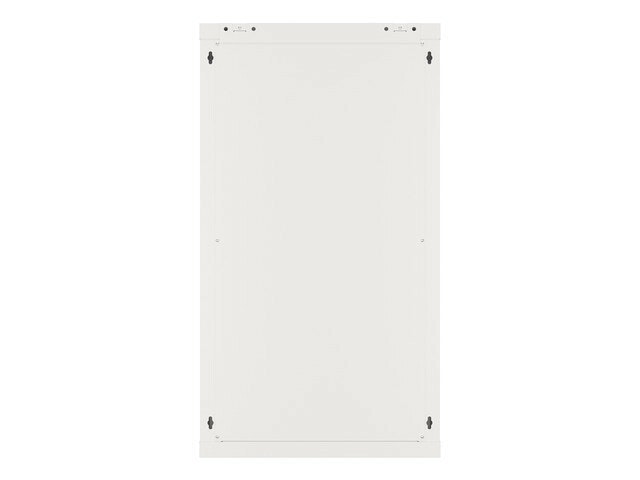 RACKSKÅP 19" VÄGGMONTERAT 22U/600X600 (FLAT PACK) MED GLASDÖRR GRÅ LANBERG V2