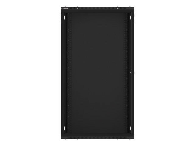 RACKSKÅP 19" VÄGGMONTERAT 22U/600X600 (FLAT PACK) SVART LANBERG V2