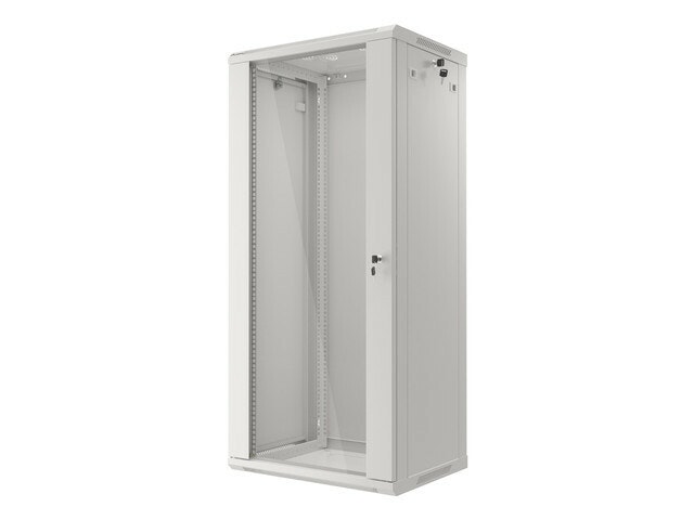 RACKSKÅP 19" VÄGGMONTERAT 27U/600X450 (FLAT PACK) GRÅ LANBERG V2