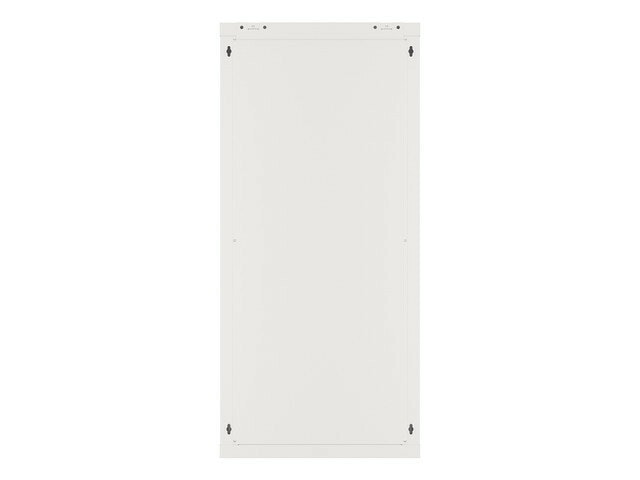 RACKSKÅP 19" VÄGGMONTERAT 27U/600X600 (FLAT PACK) MED GLASDÖRR GRÅ LANBERG V2
