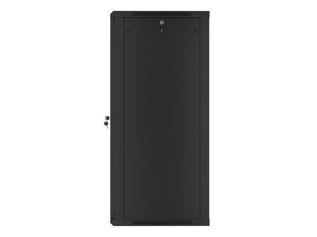 RACKSKÅP 19" VÄGGMONTERAT 27U/600X600 (FLAT PACK) SVART LANBERG V2