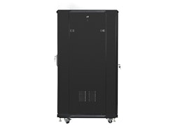 RACKSKÅP 19" FRISTÅENDE 27U/600X800 (FLAT PACK) SVART LANBERG
