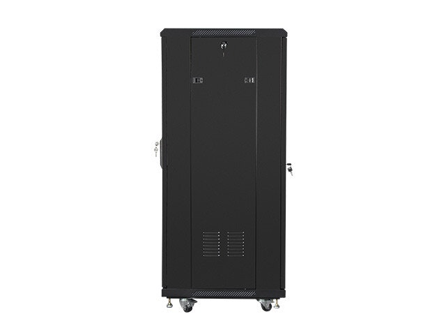 RACKSKÅP 19" FRISTÅENDE 27U/600X600 (FLAT PACK) SVART LANBERG