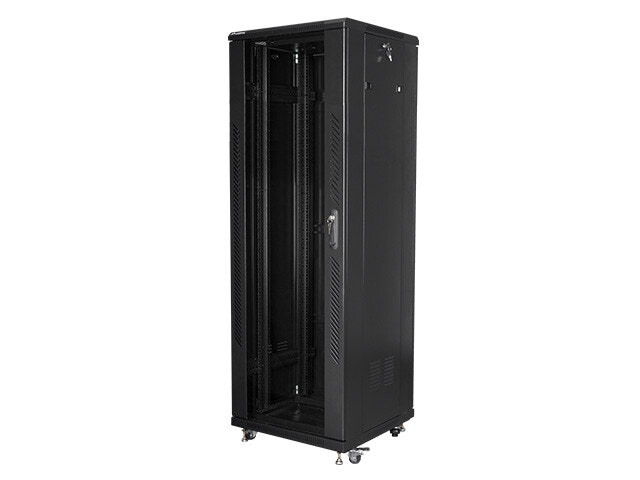 RACKSKÅP 19" FRISTÅENDE 37U/600X600 (FLAT PACK) SVART LANBERG