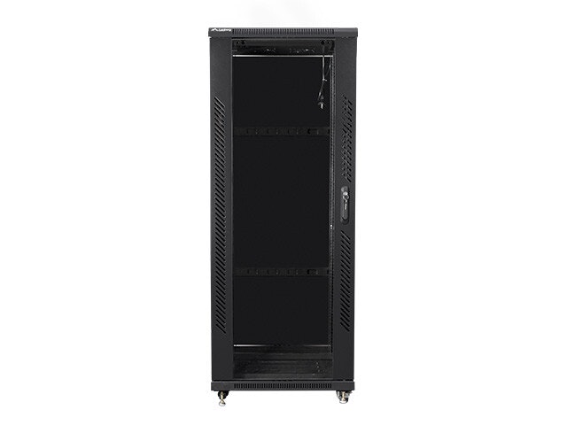 RACKSKÅP 19" FRISTÅENDE 32U/600X800 (FLAT PACK) SVART LANBERG