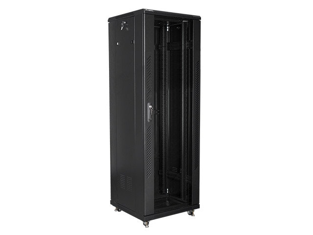 RACKSKÅP 19" FRISTÅENDE 37U/600X600 (FLAT PACK) SVART LANBERG