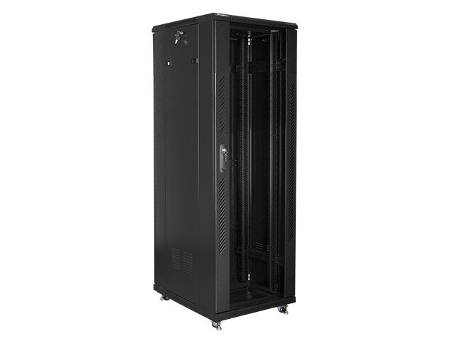 RACKSKÅP 19" FRISTÅENDE 37U/600X800 (FLAT PACK) SVART LANBERG
