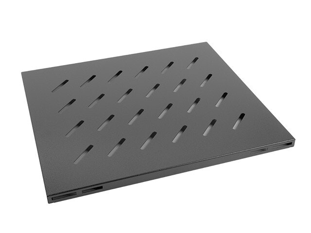 19" FAST HYLLPLAN 1U/465X515MM MAX LASTKAPACITET UPP TILL 120KG SVART LANBERG