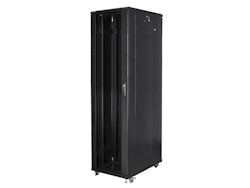 RACKSKÅP 19" FRISTÅENDE 47U/800X1000 (FLAT PACK) SVART LANBERG