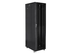 RACKSKÅP 19" FRISTÅENDE 47U/800X1000 (FLAT PACK) SVART LANBERG
