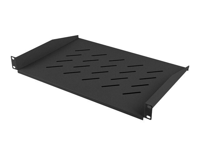 19" FAST HYLLPLAN 1U/483X315MM MAX LASTKAPACITET UPP TILL 25KG SVART LANBERG