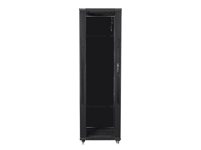 RACKSKÅP 19" FRISTÅENDE 42U/800X1000 (FLAT PACK) SVART LANBERG