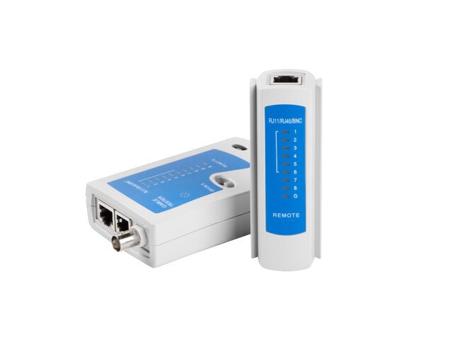 NÄTVERK LAN TESTARE RJ45, RJ12, RJ11, KOAXIALKABEL LANBERG