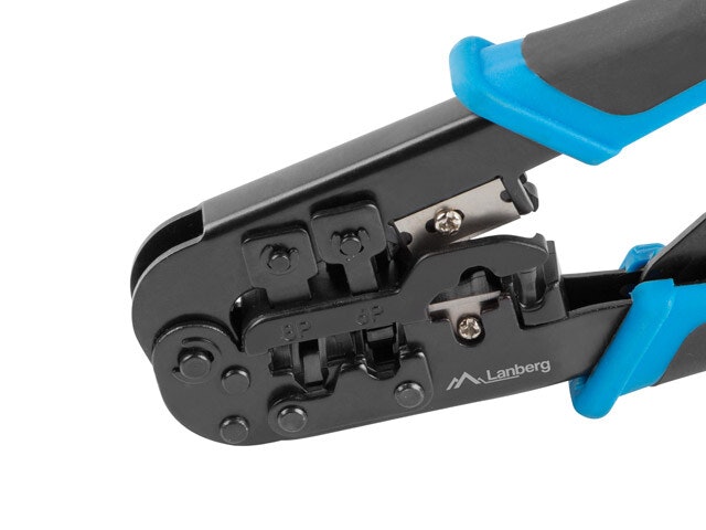 PRESSVERKTYG RJ45 RJ11 RJ12 KONTAKT LANBERG