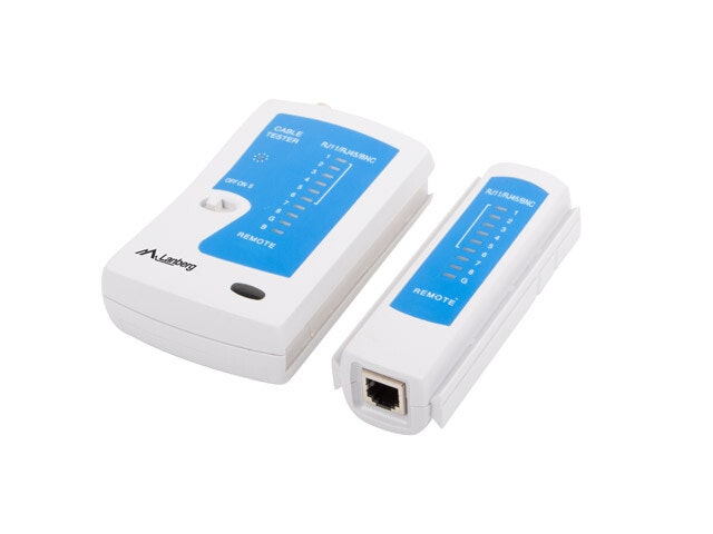 NÄTVERK LAN TESTARE RJ45, RJ12, RJ11, KOAXIALKABEL LANBERG