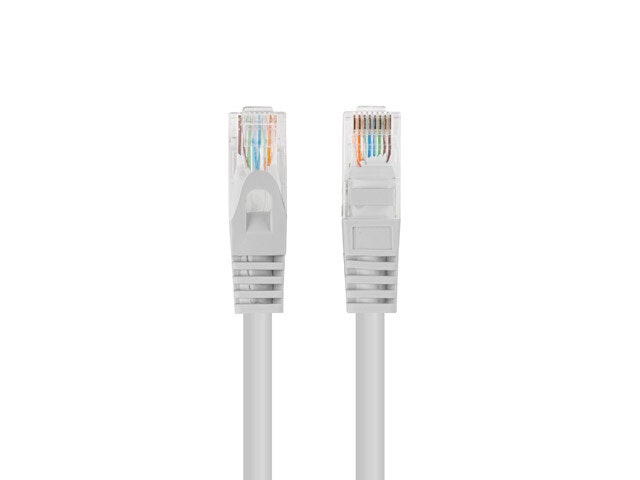 PATCHKABEL CAT.5E UTP 0,25M GRÅ FLUKE PASSED LANBERG