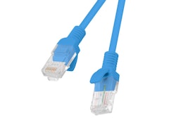 PATCHKABEL CAT.5E UTP 10M BLÅ FLUKE PASSERADE LANBERG
