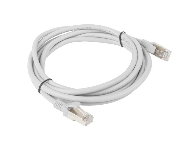 PATCHKABEL CAT.5E FTP 2M GRÅ FLUKE PASSERADE LANBERG