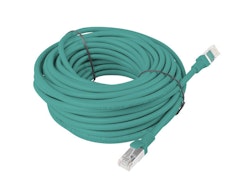 PATCHKABEL CAT.5E FTP 15M GRÖN FLUKE PASSERADE LANBERG