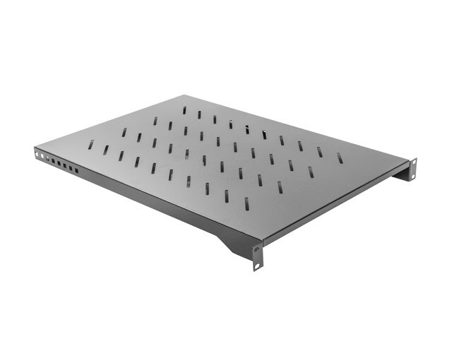 19" FAST HYLLPLAN 1U/483X700MM MAX LASTKAPACITET UPP TILL 15KG SVART LANBERG