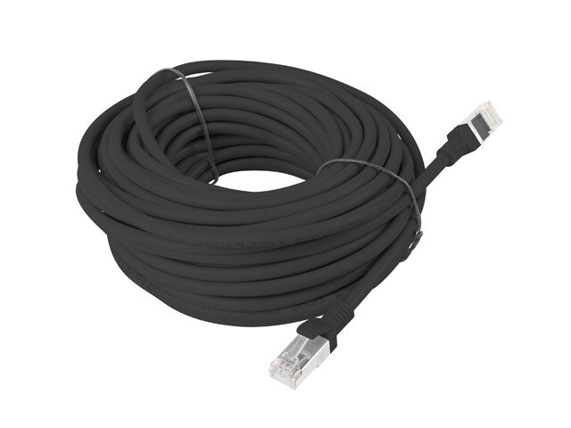 PATCHKABEL CAT.5E UTP 15M SVART FLUKE PASSERADE LANBERG